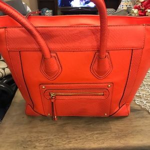 Massimo red tote